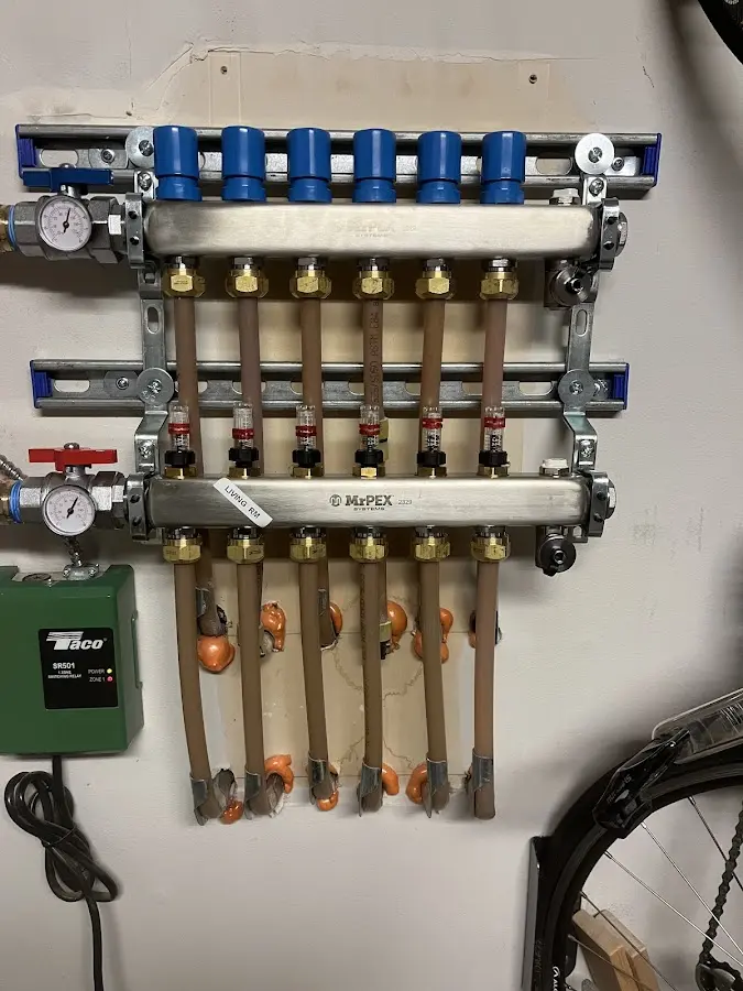 Plumber performing Leak Detection at a residential property in Cisco